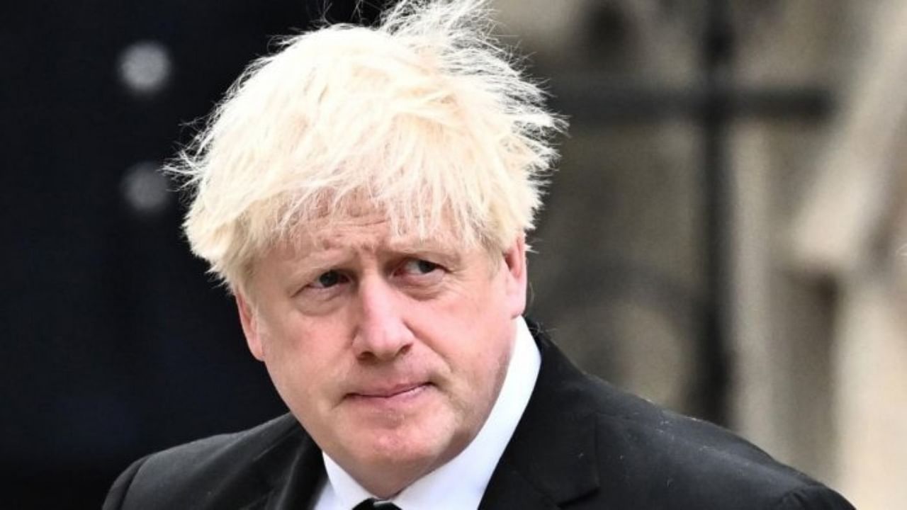 Former British Prime Minister Boris Johnson. Credit: AFP Photo