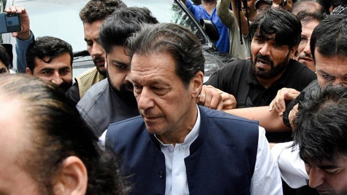 Ousted prime minister Imran Khan. Credit: Reuters Photo