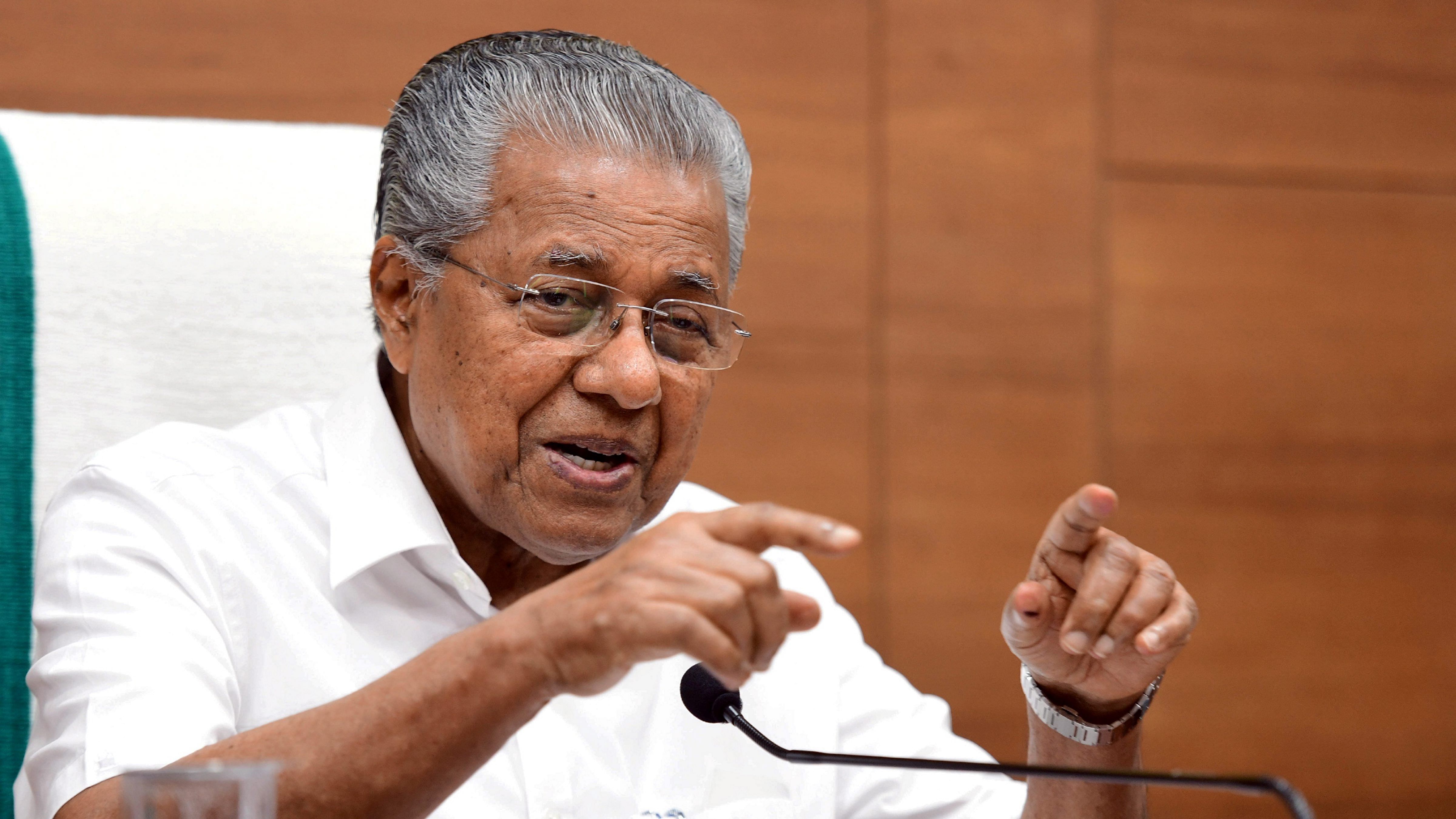 Kerala Chief Minister Pinarayi Vijayan. Credit: PTI Photo