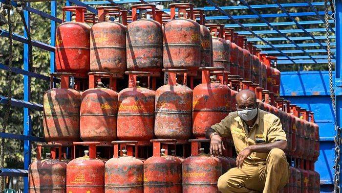 LPG cylinders. Credit: PTI Photo  