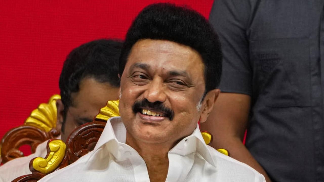  Tamil Nadu Chief Minister MK Stalin. Credit: PTI Photo