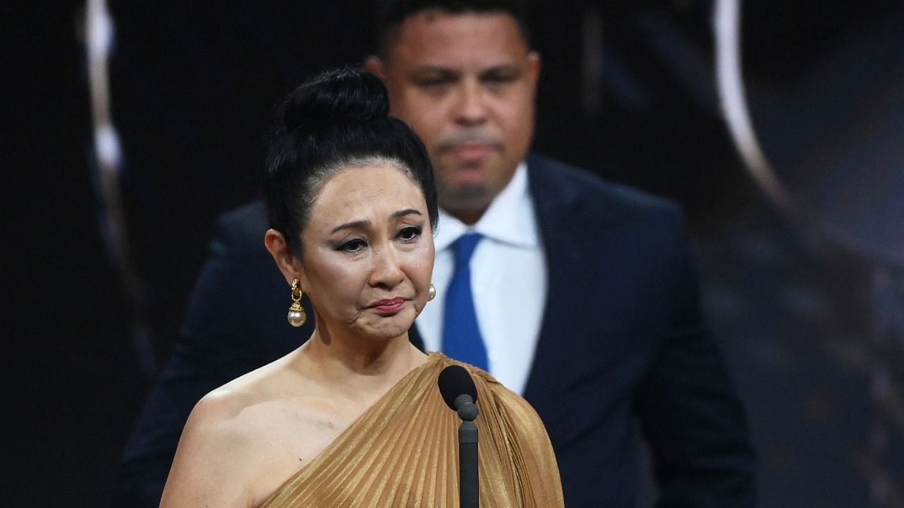 The widow of late football legend Pele. Credit: AFP Photo