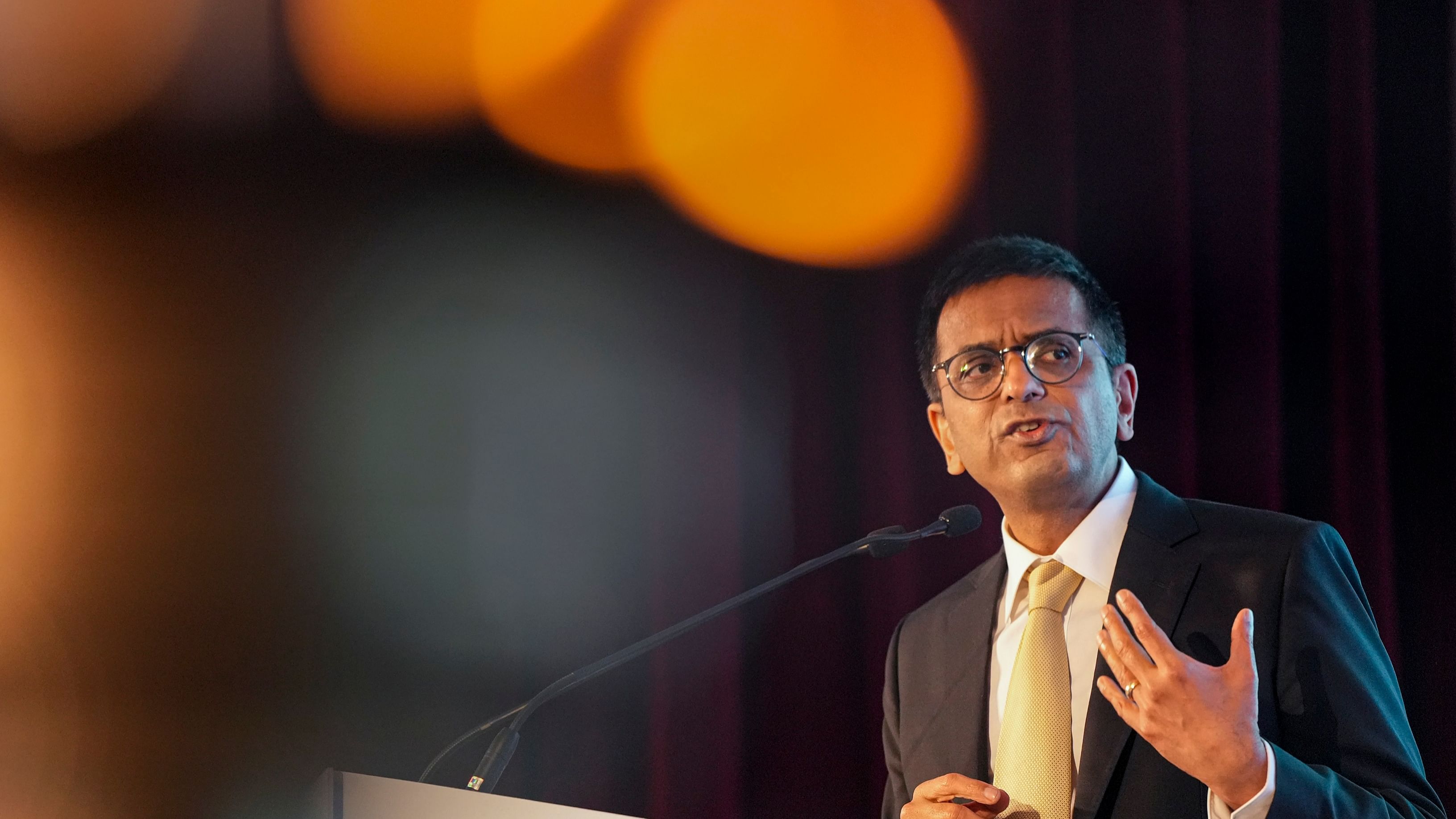 Chief Justice of India (CJI) D Y Chandrachud. Credit: PTI Photo