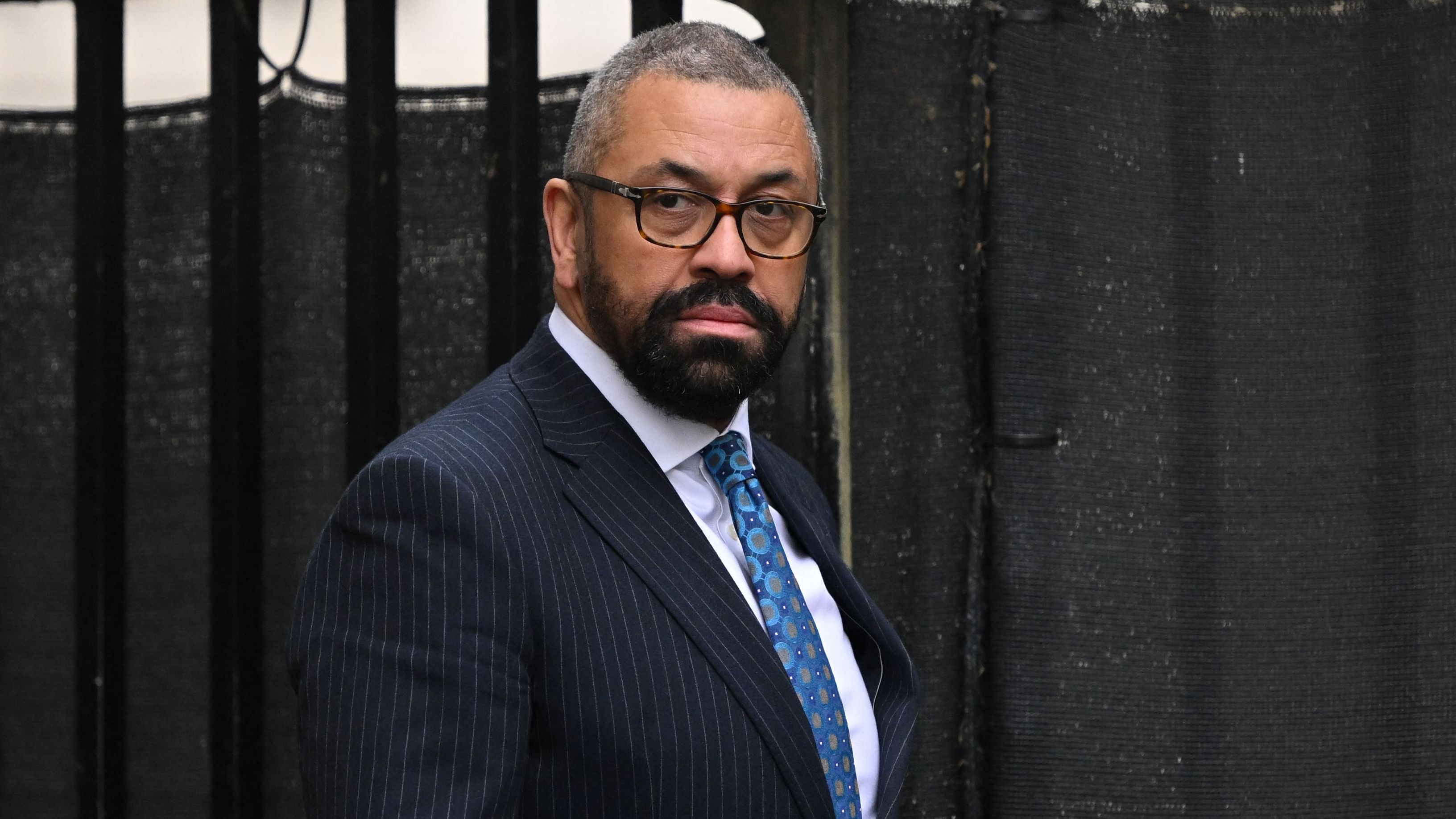Britain's Foreign Secretary James Cleverly. Credit: AFP File Photo