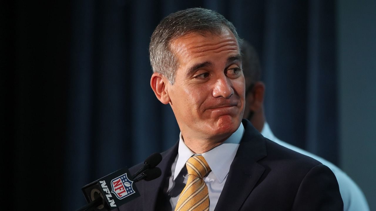 Eric Garcetti. Credit: AFP Photo