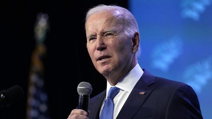 US President Joe Biden. Credit: AP/PTI Photo  