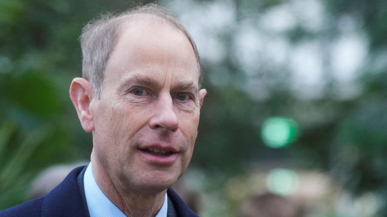 File photo of Prince Edward. Credit: Reuters Photo