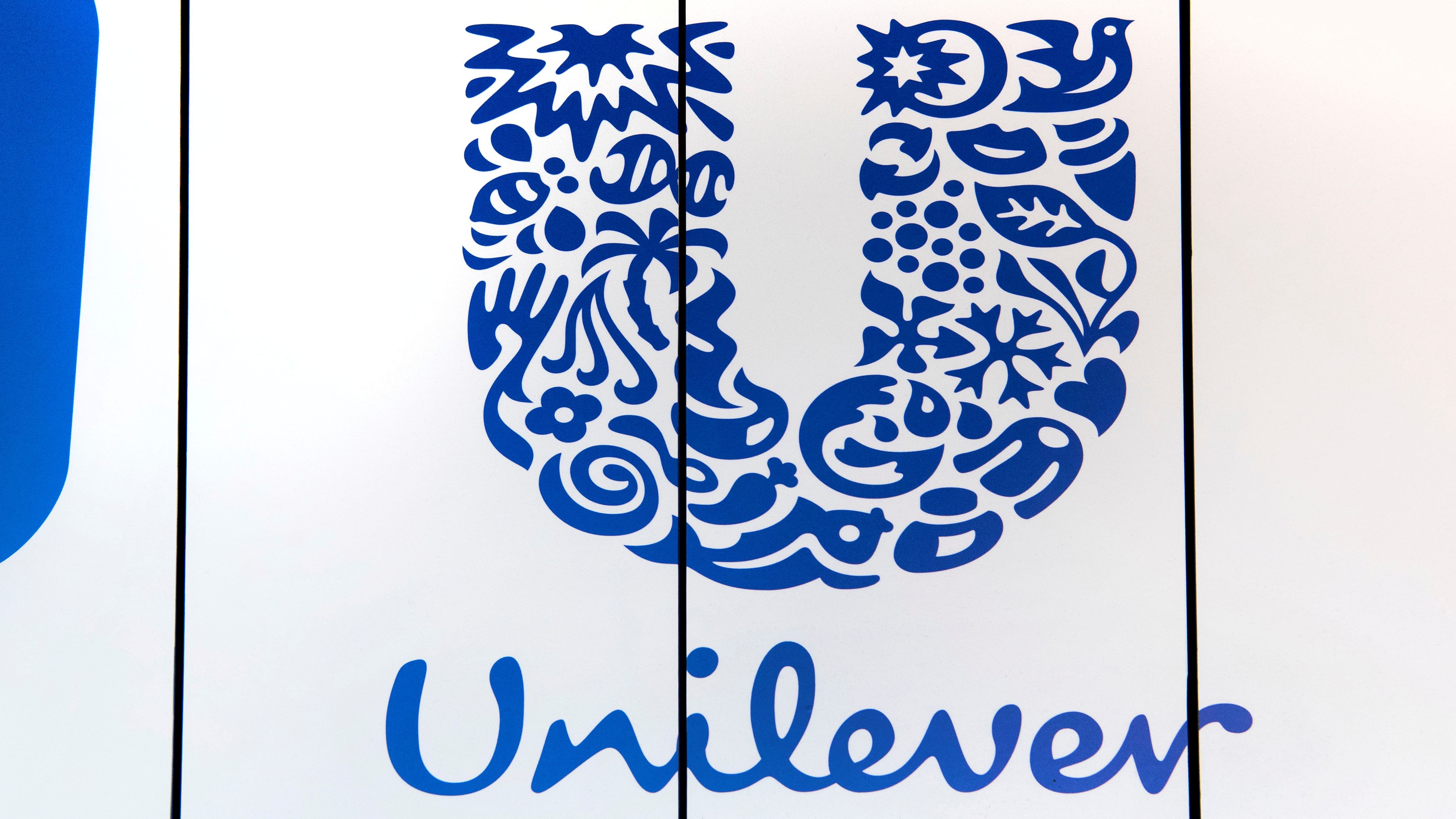 The logo of Unilever is seen at the headquarters in Rotterdam, Netherlands August 21, 2018. Credit: Reuters Photo