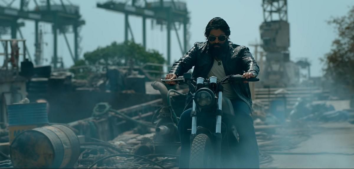 Yash in ‘KGF: Chapter 2’. Venkatesh’s choice of words to critique the film irked ‘KGF’ fans.