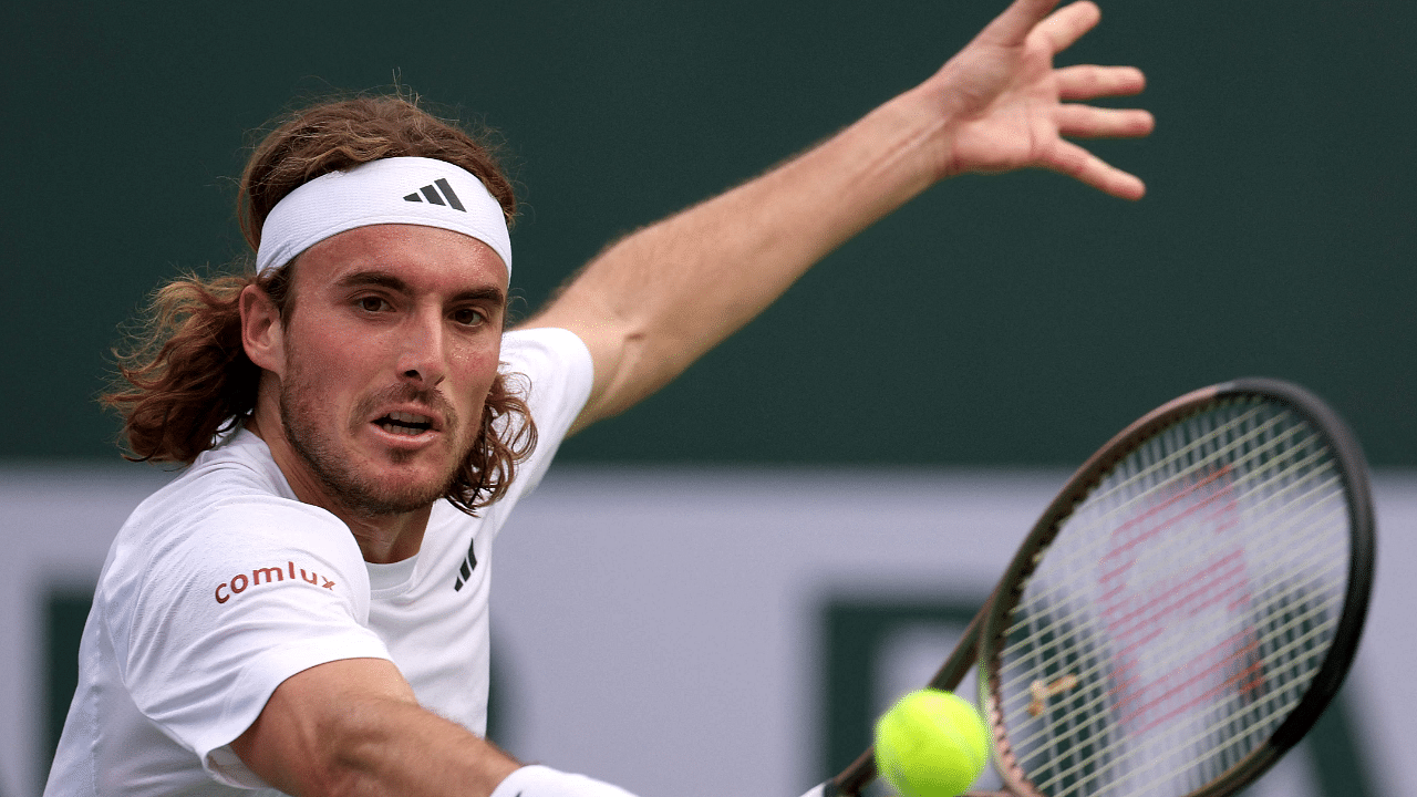 Stefanos Tsitsipas. Credit: AFP Photo