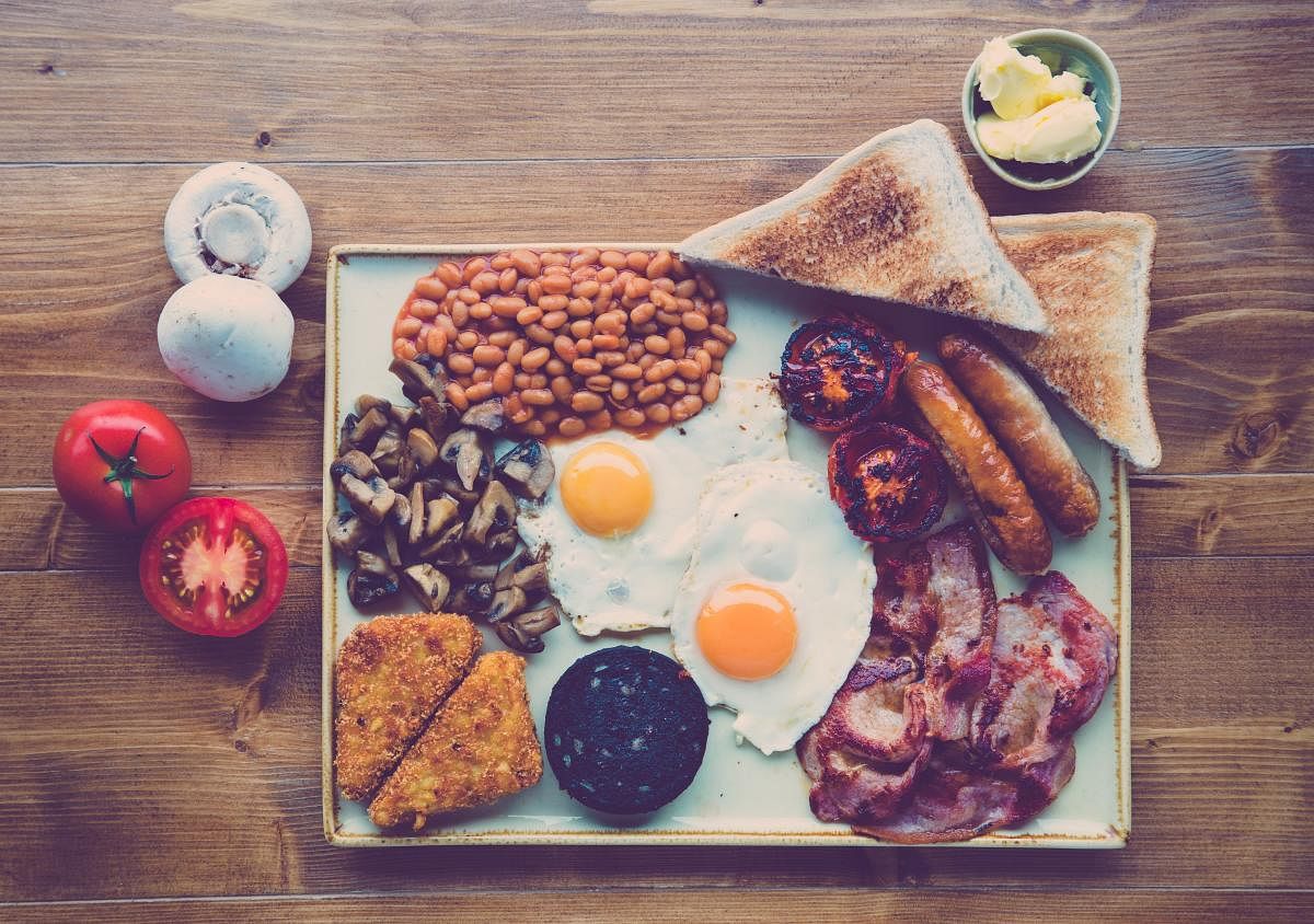 An English breakfast