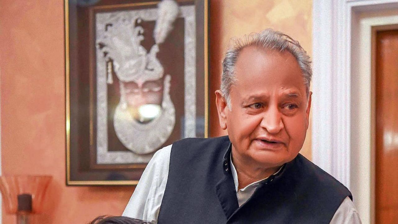 Rajasthan CM Ashok Gehlot. Credit: PTI Photo