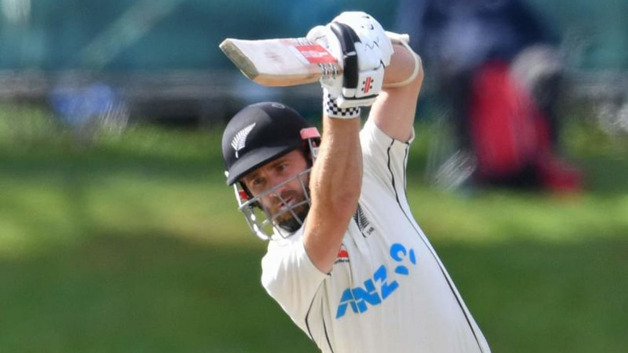 Kane Williamson bats vs Sri Lanka. Credit: PTI Photo