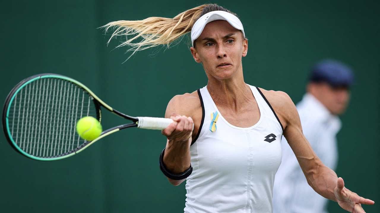 Lesia Tsurenko. Credit: AFP File Photo