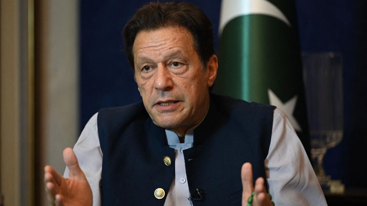 Former Pakistan's prime minister Imran Khan. Credit: AFP Photo