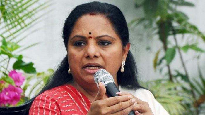 BRS leader K Kavitha. Credit: IANS File Photo