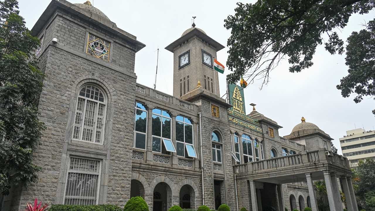 BBMP head office building. Credit: DH Photo/ S K Dinesh