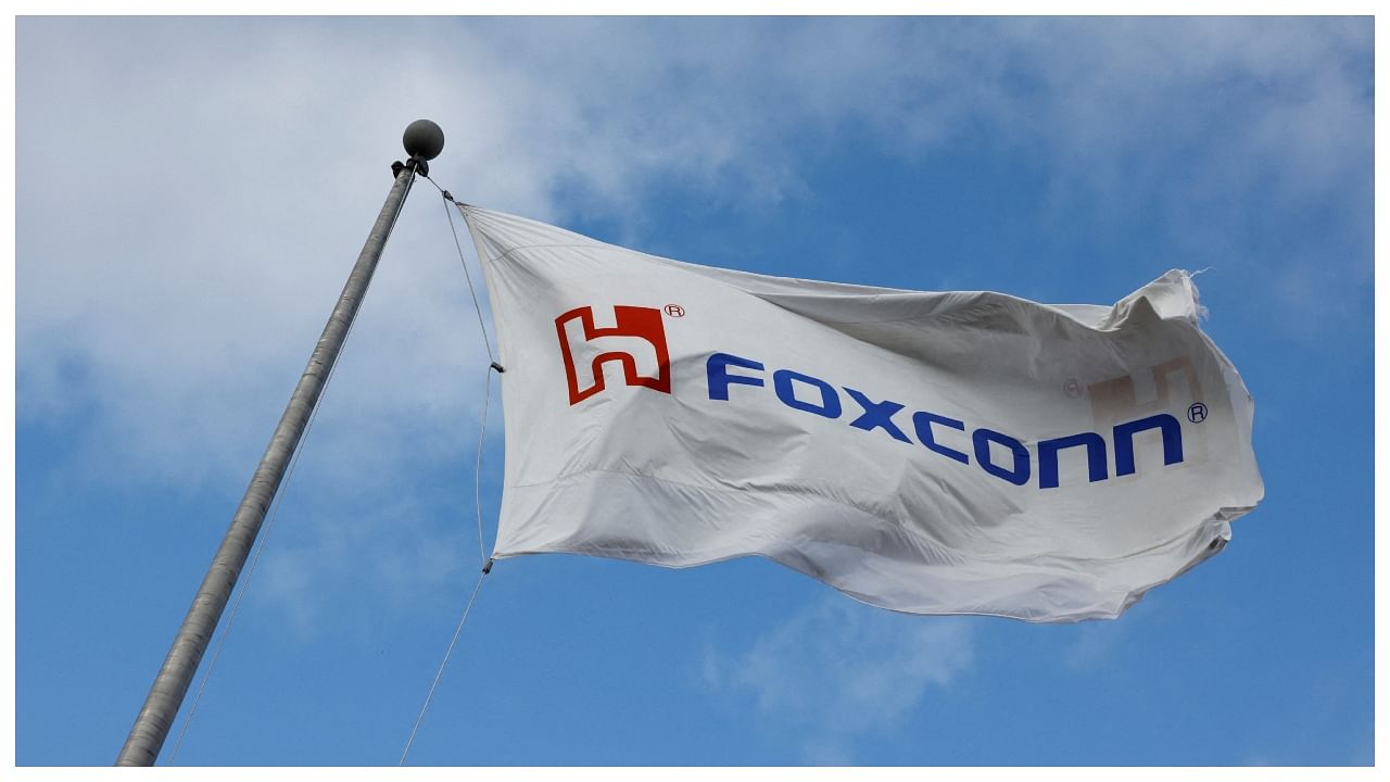 Foxconn flag. Credit: Reuters Photo