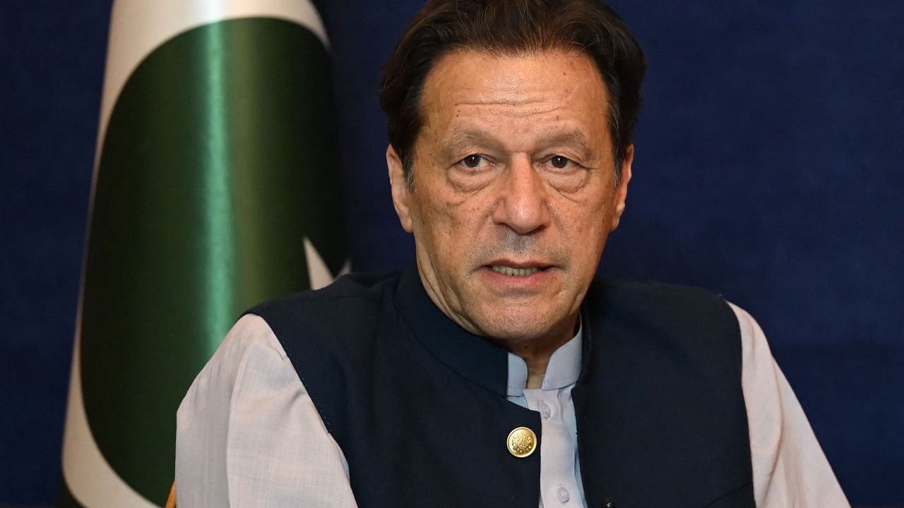 Former Pakistan Prime Minister Imran Khan. Credit: AFP File Photo