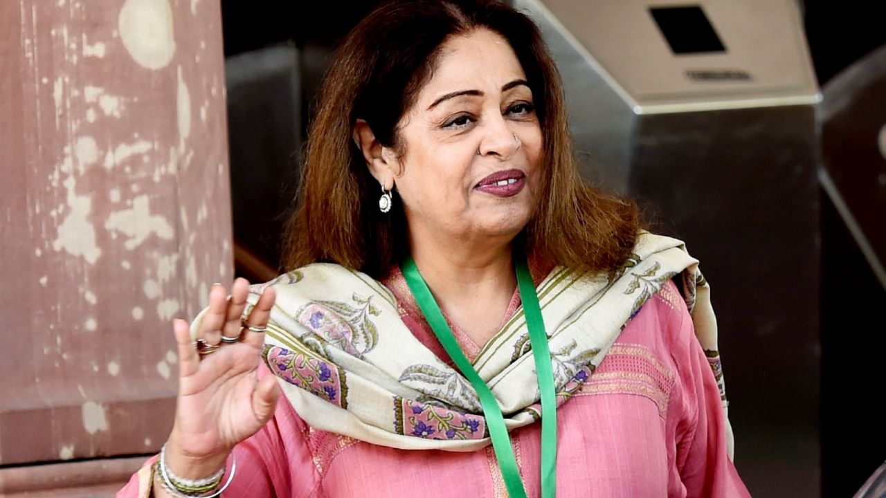 BJP MP Kirron Kher. Credit: PTI File Photo