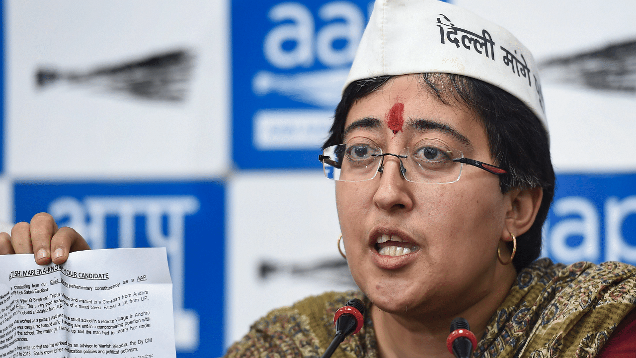 Atishi has been asked to give her acceptance within eight days of the issuance of the letter. Credit: PTI Photo
