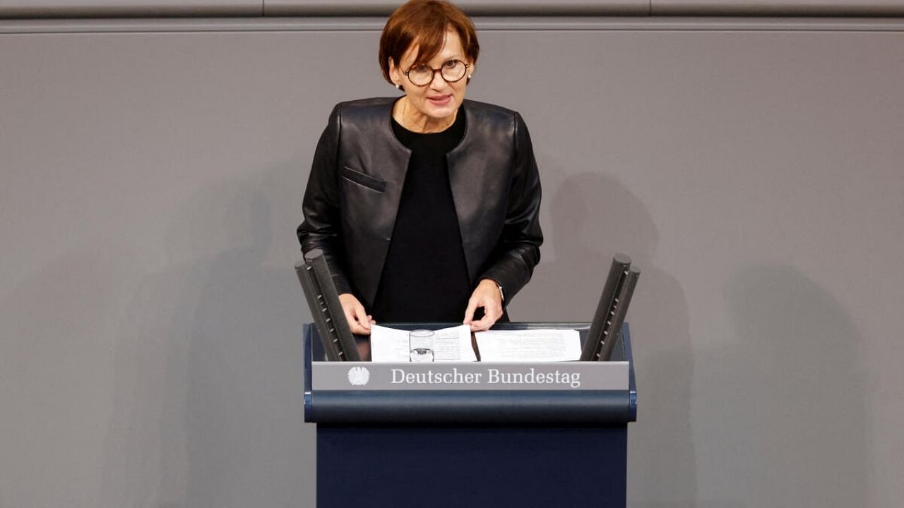 German Minister of Education and Research Bettina Stark-Watzinger. Credit: Reuters File Photo