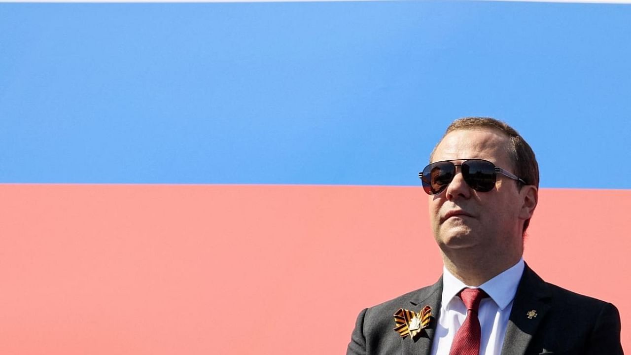 Russia ex-president Dmitry Medvedev. Credit: AFP Photo
