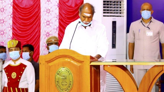 Puducherry Chief Minister N Rangasamy. Credit: PTI File Photo