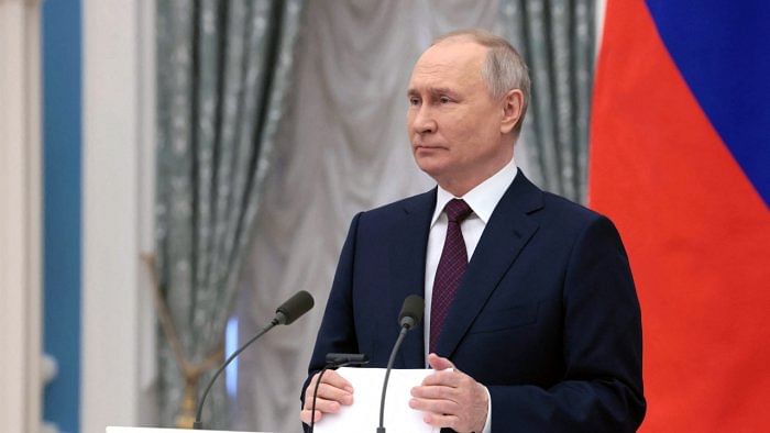 Russian President Vladimir Putin. Credit: Reuters Photo 