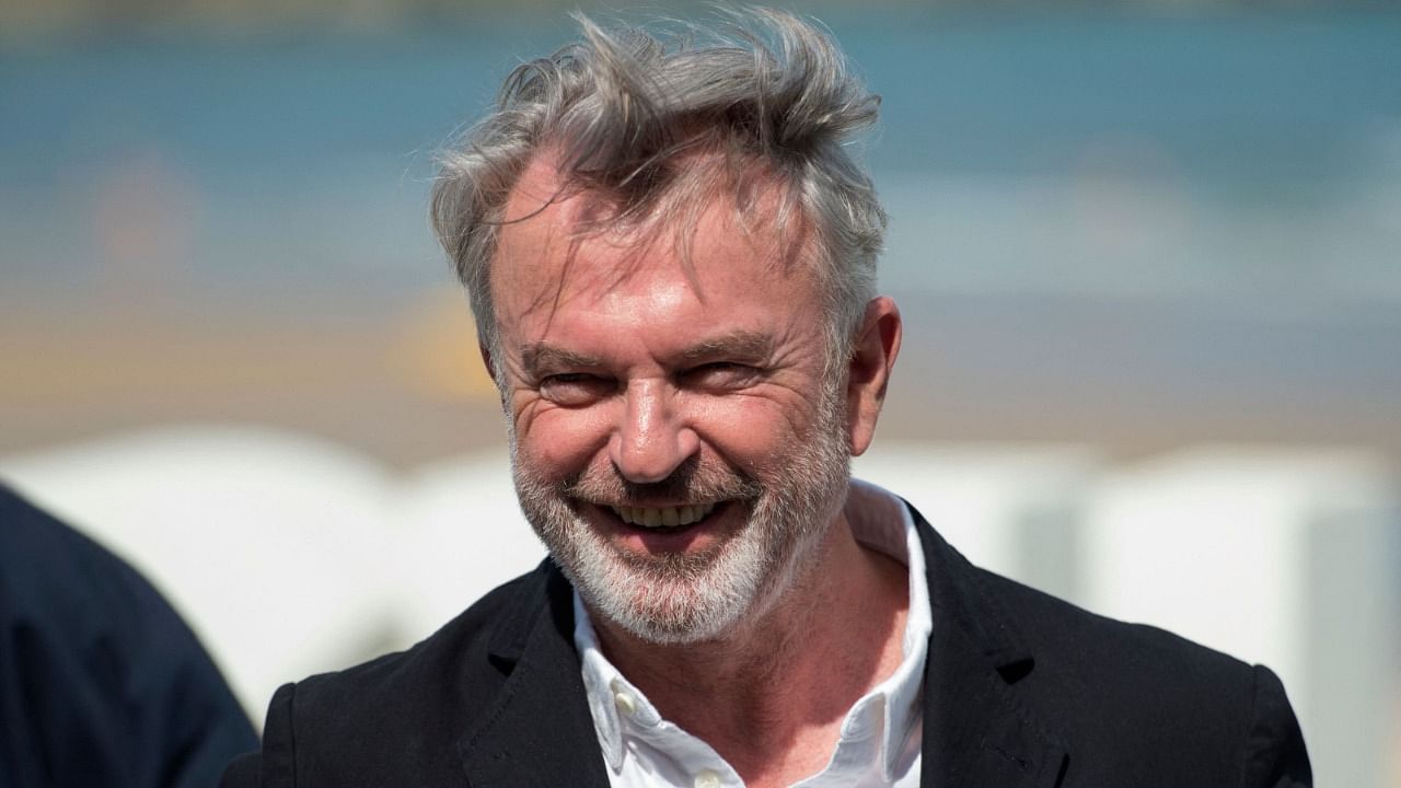 Actor Sam Neill reveals blood cancer diagnosis. Credit: AFP Photo