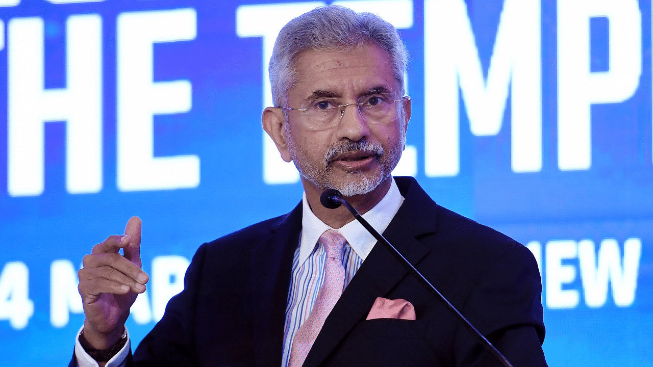 External Affairs Minister S Jaishankar. Credit: AP Photo