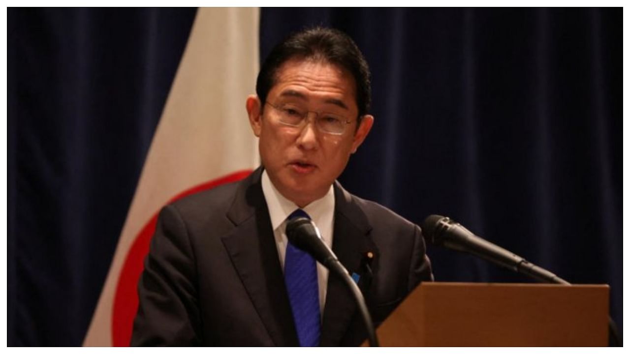 Japanese Prime minister Fumio Kishida. Credit: Reuters File Photo