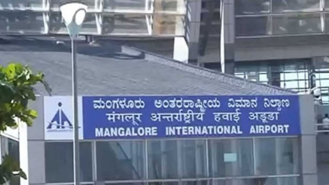 File photo of Mangaluru airport. Credit: DH Photo