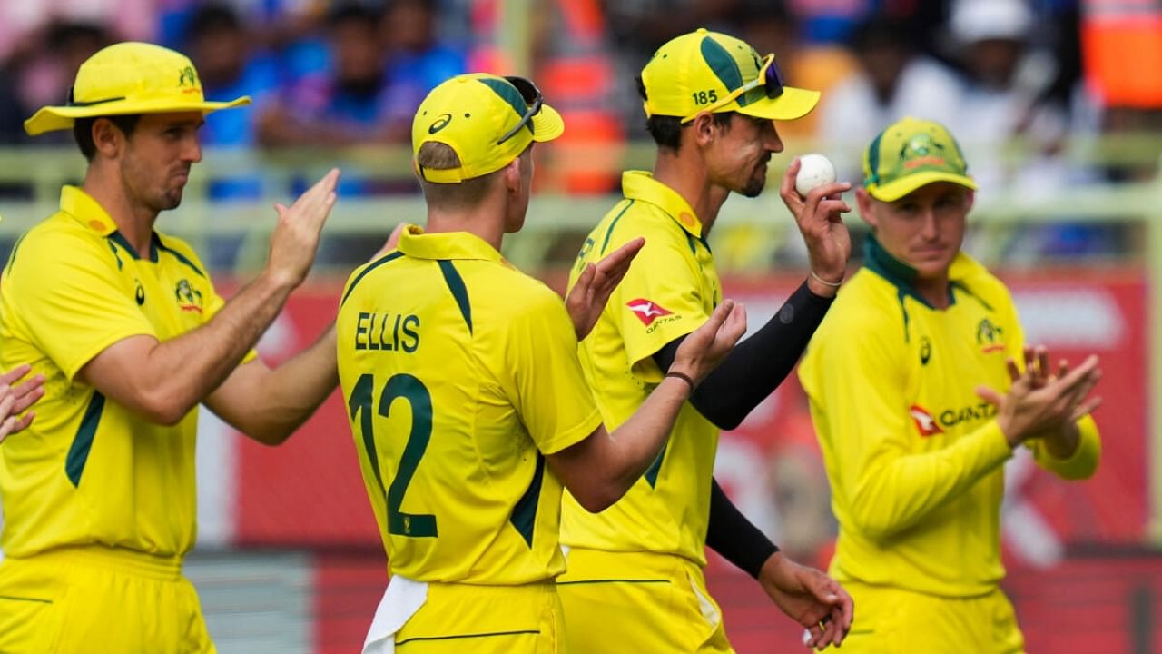 With nip off the surface providing a lot of help, Starc bowled ideal back-of the length deliveries with a couple angled across the right-handers and a few which came in after pitching. Credit: PTI Photo