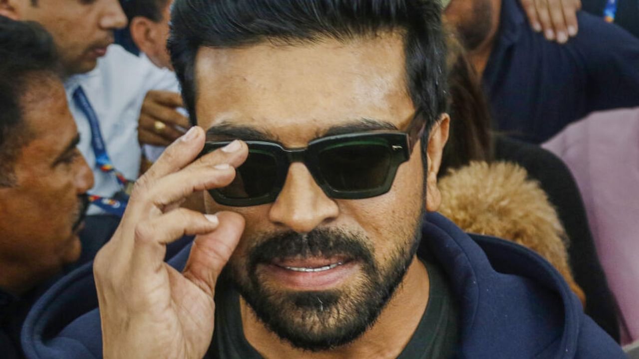 Actor Ram Charan. Credit: PTI Photo