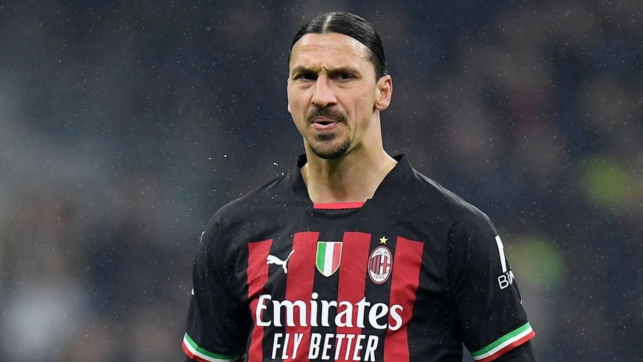 AC Milan's Zlatan Ibrahimovic. Credit: Reuters Photo