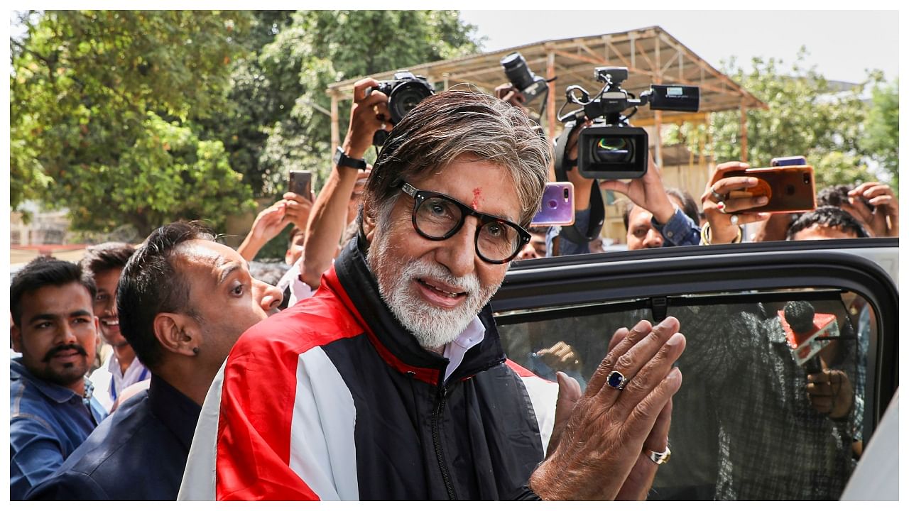 Bollywood actor Amitabh Bachchan. Credit: PTI Photo