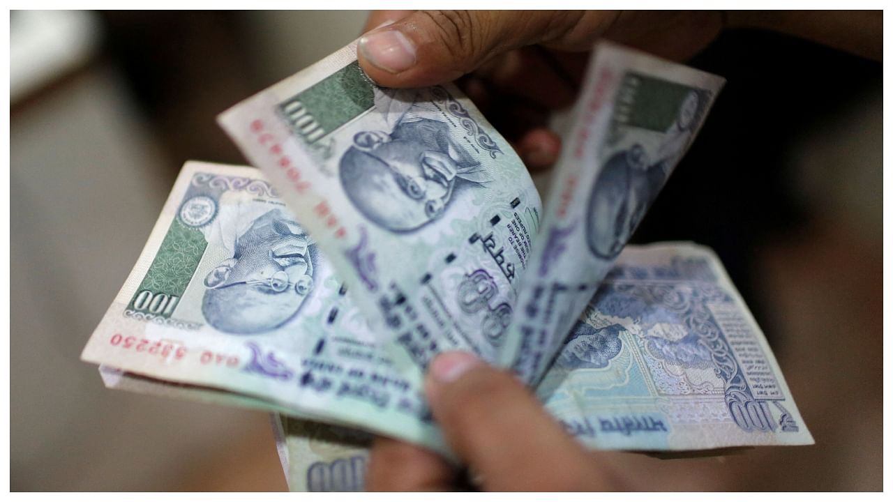 Indian rupee currency notes. Credit: Reuters Photo