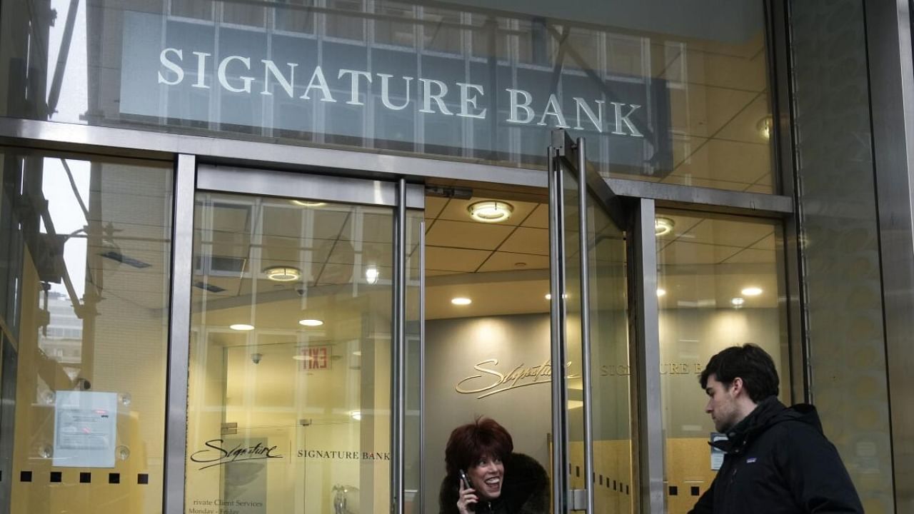 Signature Bank. Credit: AP/PTI Photo