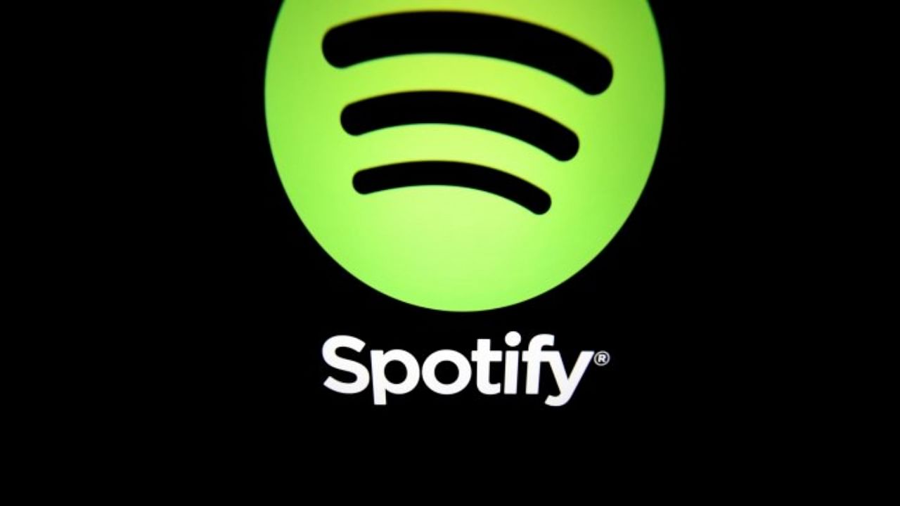 Spotify Logo. Credit: AFP File Photo