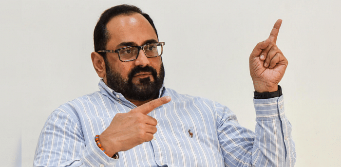 Rajeev Chandrasekhar. Credit: DH File Photo