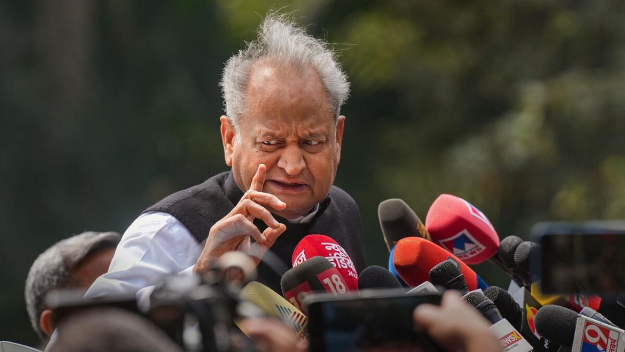 Rajasthan Chief Minister Ashok Gehlot. Credit: PTI Photo