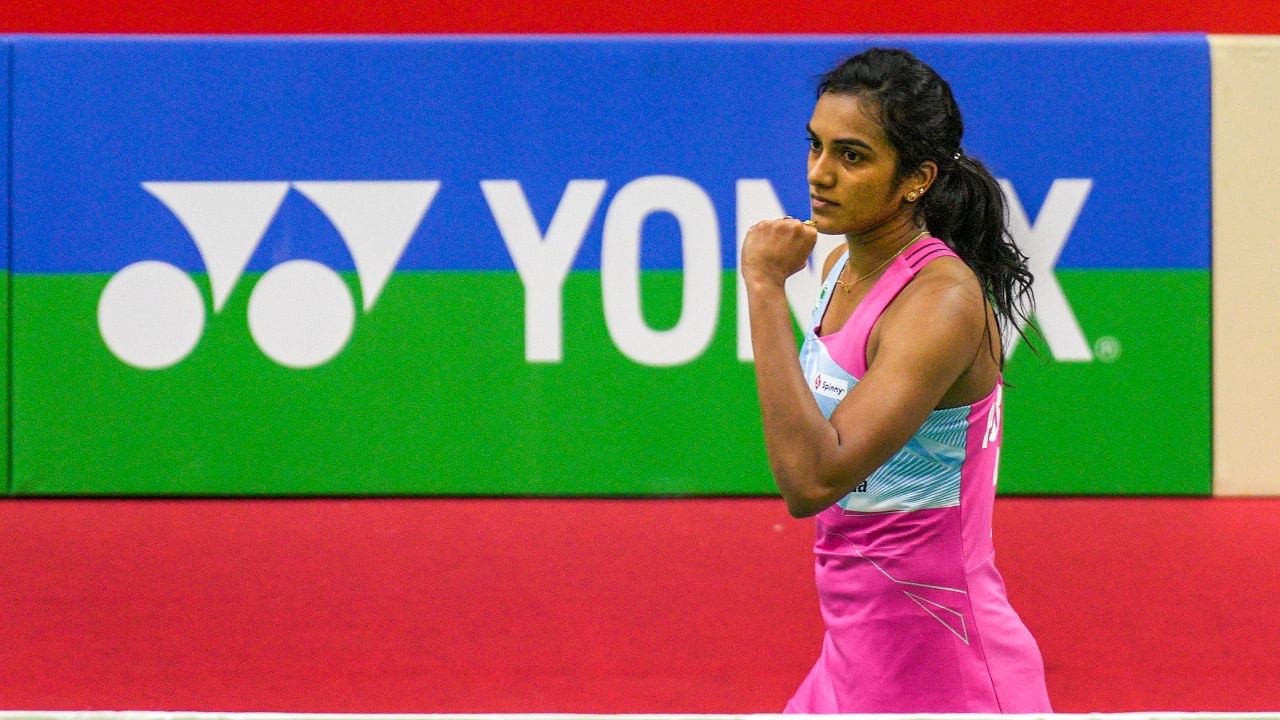 PV Sindhu made a positive start to her title defence, beating Jenjira Stadelmann of Switzerland 21-9 21-16. Credit: PTI File Photo