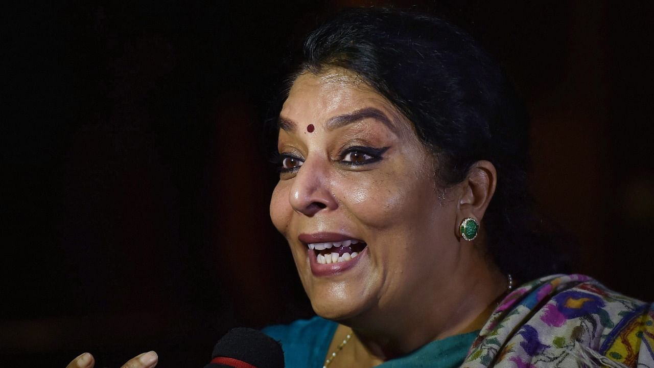 Congress leader Renuka Chowdhury. Credit: PTI File Photo