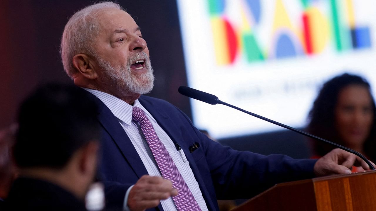 Brazil's President Luiz Inacio Lula da Silva. Credit: Reuters File Photo
