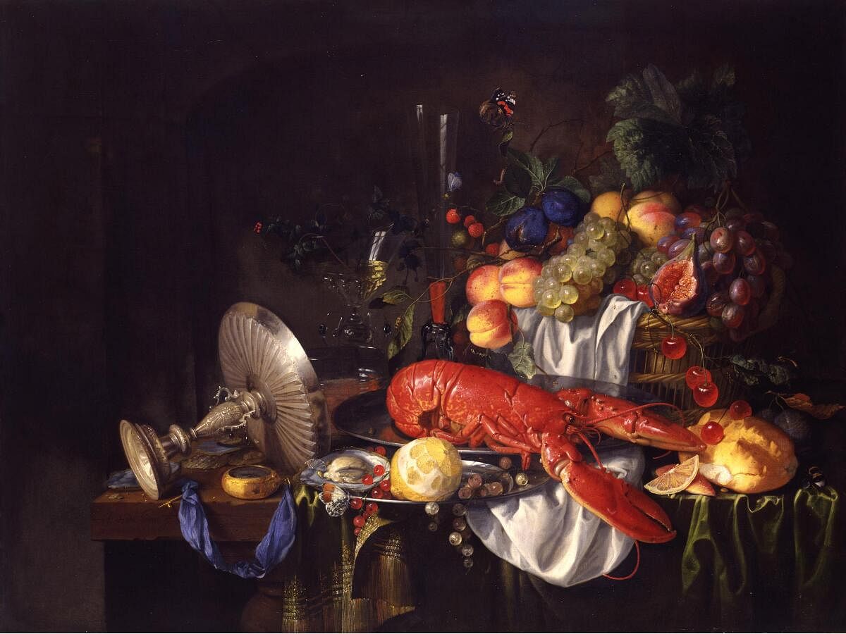 ‘Still life with a lobster’ by Jan Davidsz de Heem. Pic: Toledo Museum Of Art