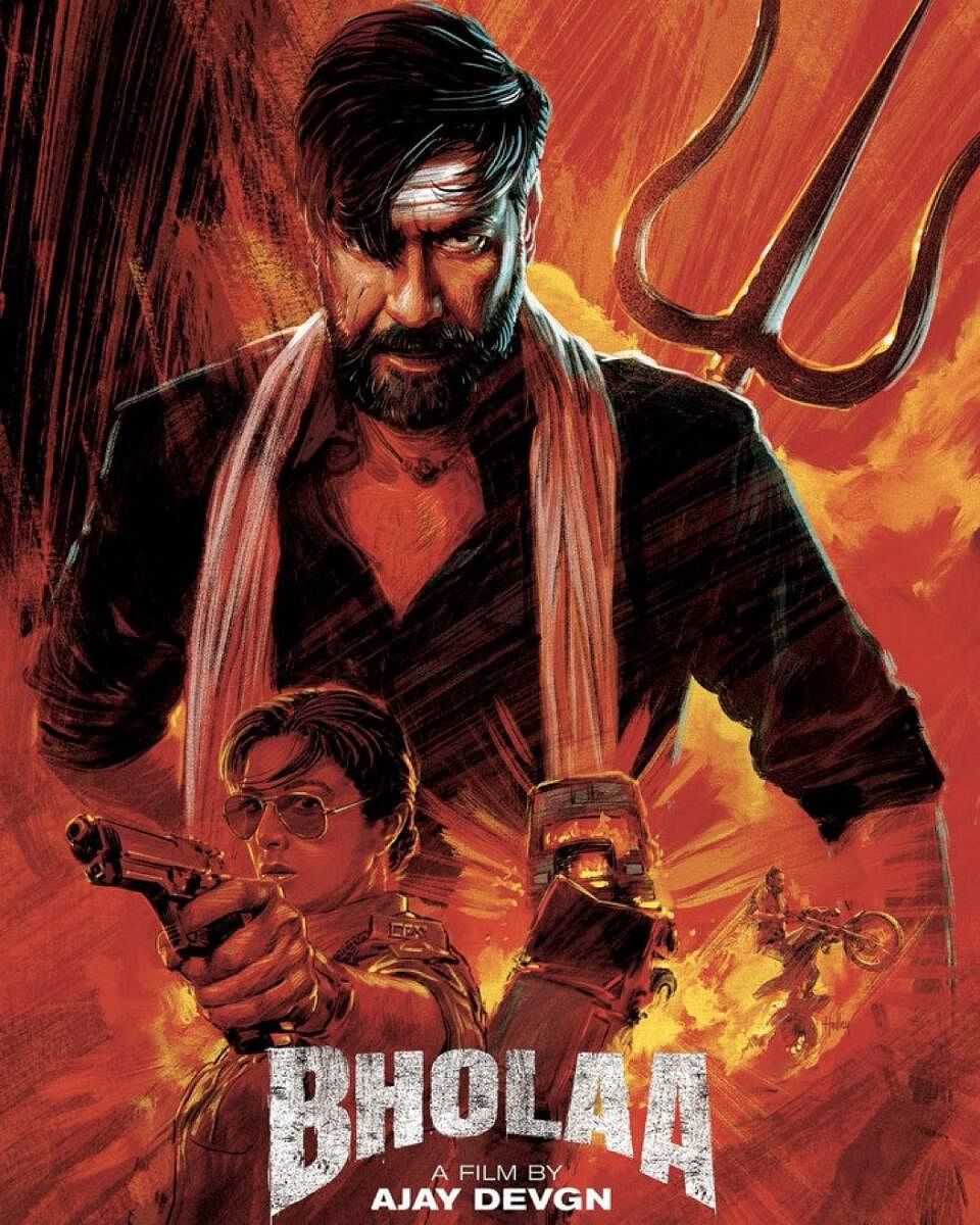 Ajay Devgn's 'Bholaa', which also stars Tabu, is a remake of Tamil hit 'Kaithi'. The Hindi version has garnered hype for a high-octane bike-truck chase scene.