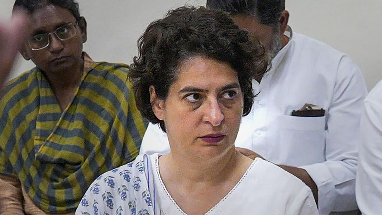 Senior Congress leader Priyanka Gandhi Vadra. Credit: PTI Photo