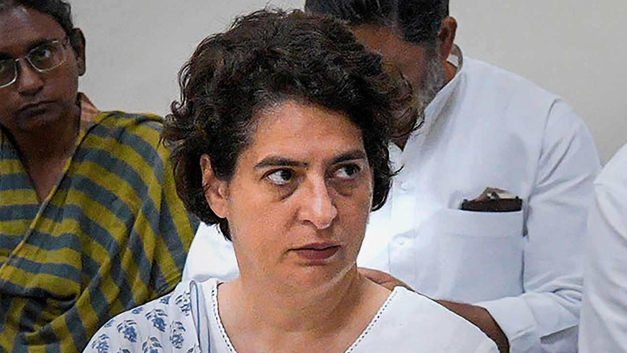 Congress leader Priyanka Gandhi Vadra. Credit: PTI Photo