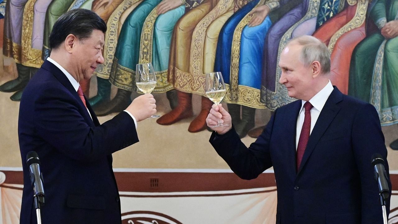 Earlier this week, not only did Xi make this a top priority of his Moscow visit, his actions saw President Putin accepting and endorsing it. Credit: AFP Photo